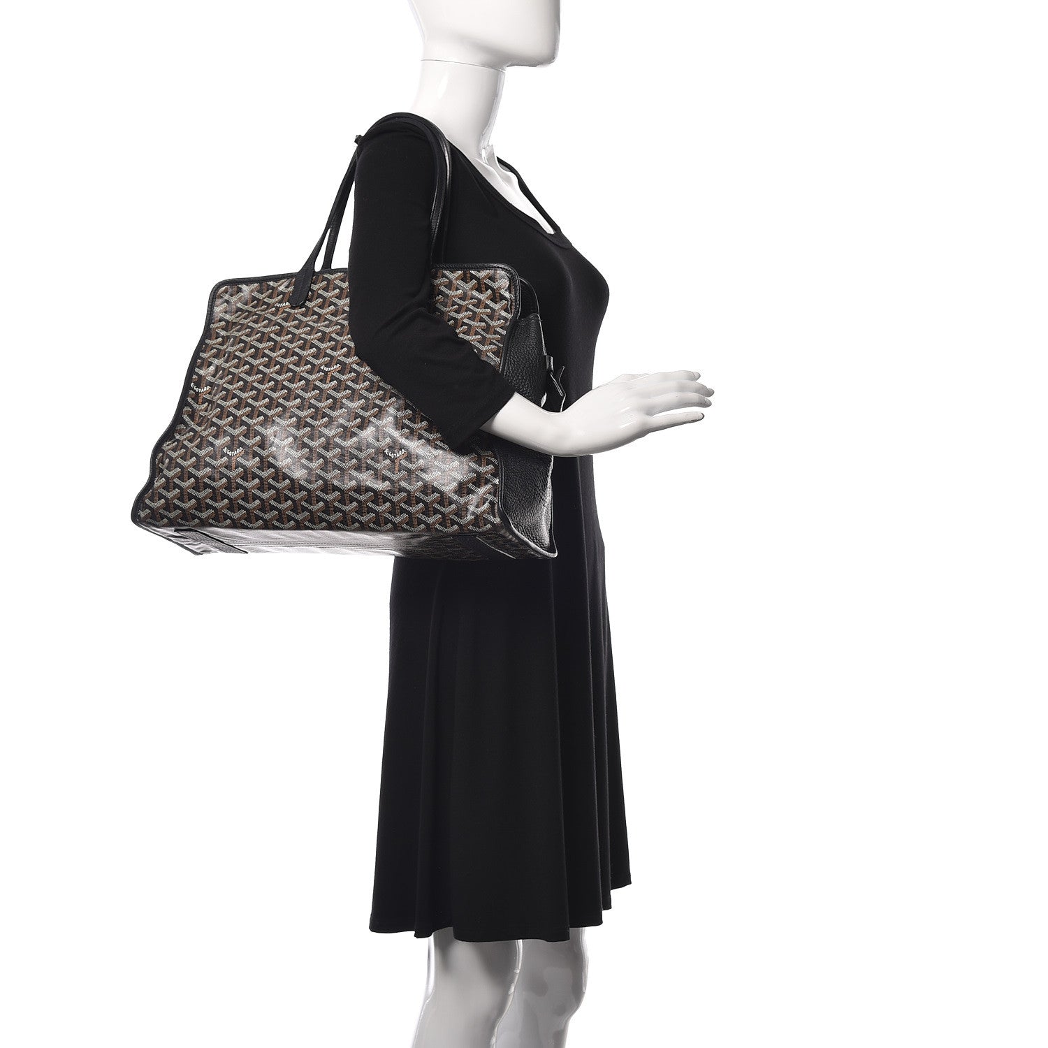 Goyard Goyardine Sac Hardy Pet Carrier PM Black 2 of 12