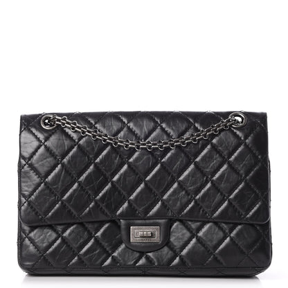Chanel Aged Calfskin Quilted 2.55 Reissue 226 Flap Black 1 of 9