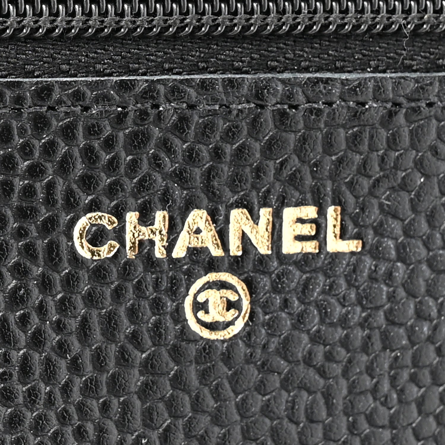 Chanel Caviar Quilted CC Turnlock Wallet On Chain WOC Black 6 of 12