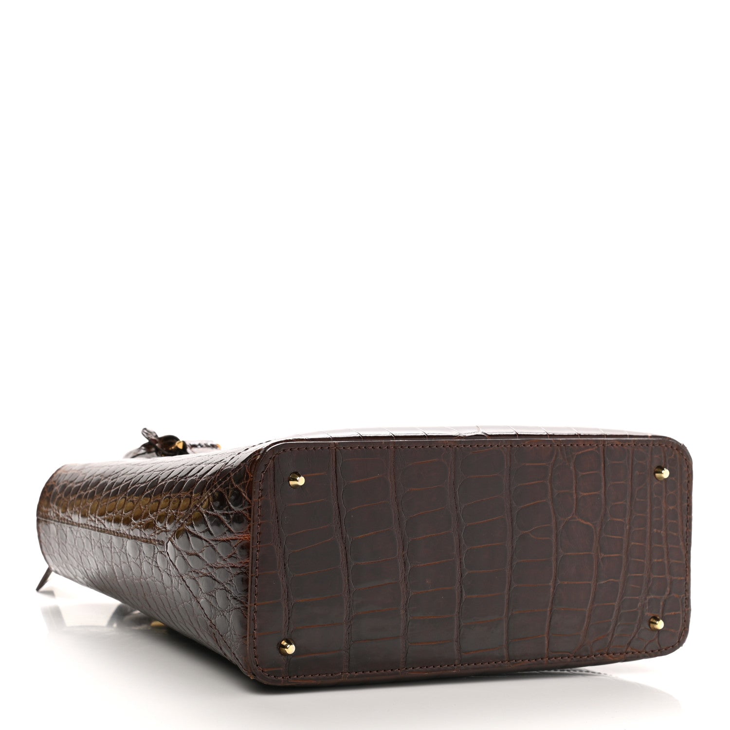 Louis Vuitton Alligator Lancelot Brown 5 of 10