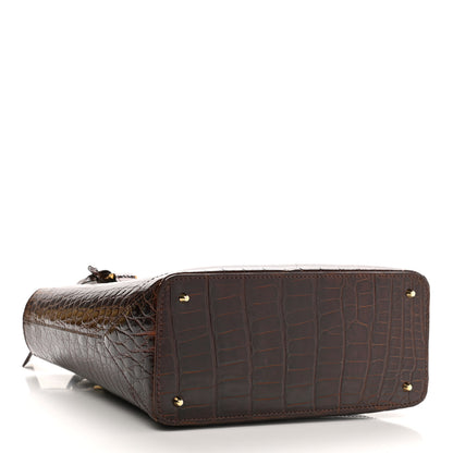 Louis Vuitton Alligator Lancelot Brown 5 of 10
