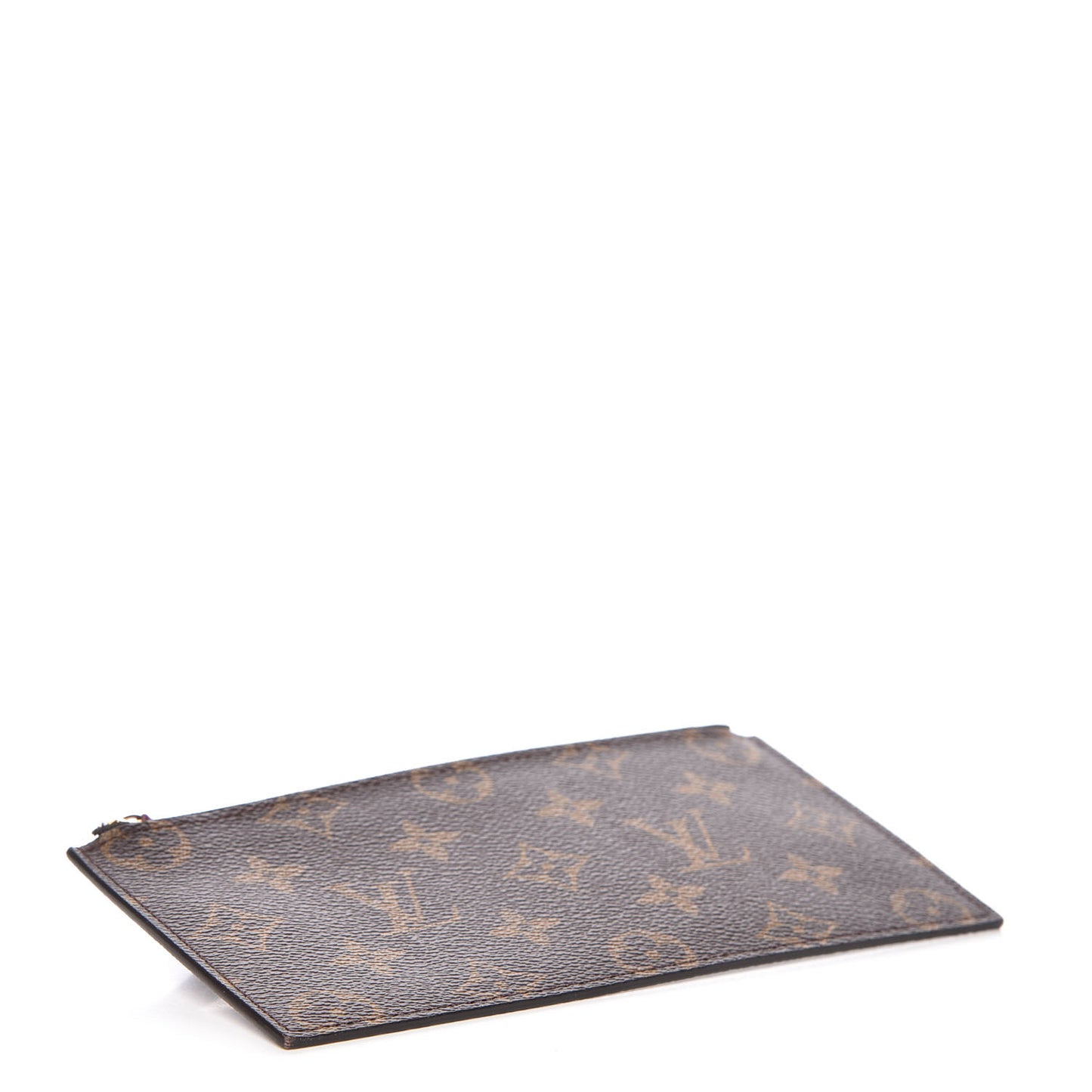 Monogram Felicie Chain Wallet Zippered Insert Fuchsia