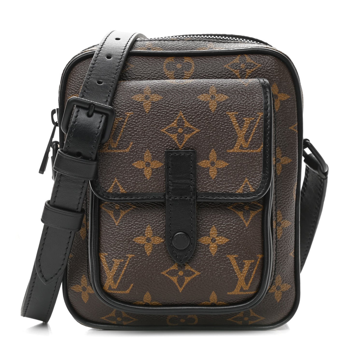 Monogram Macassar Christopher Wearable Wallet