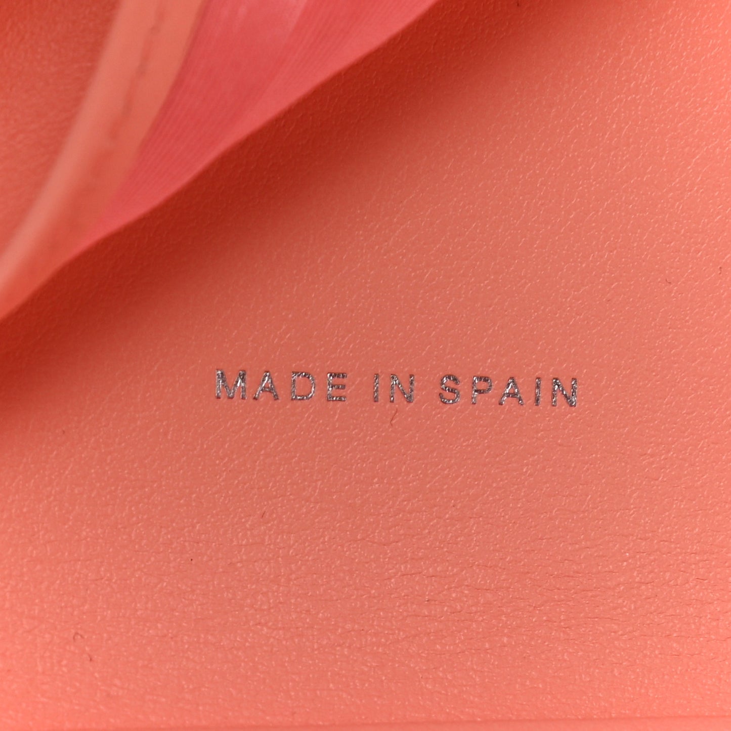 Caviar Quilted Compact Flap Wallet Coral