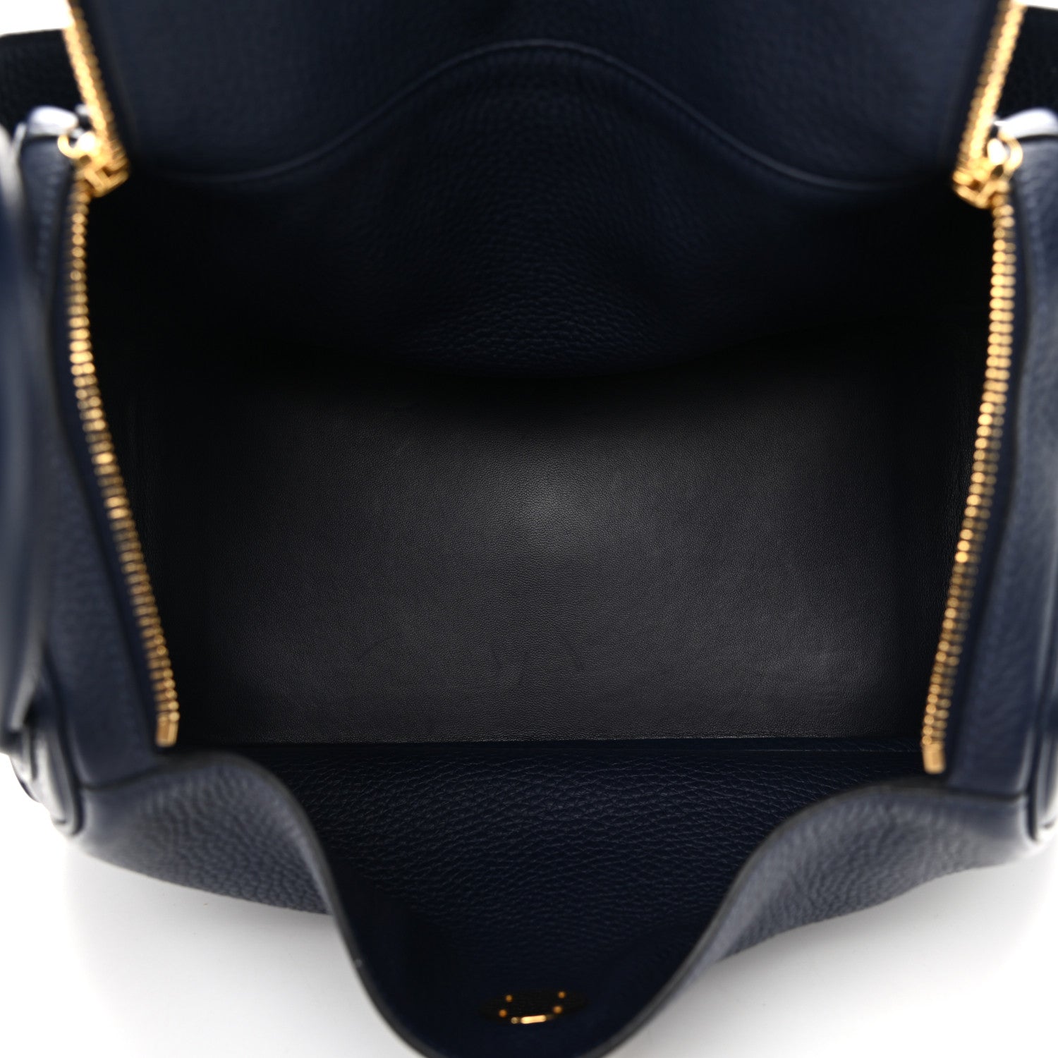 Hermes Taurillon Clemence Lindy 30 Bleu Nuit 5 of 11