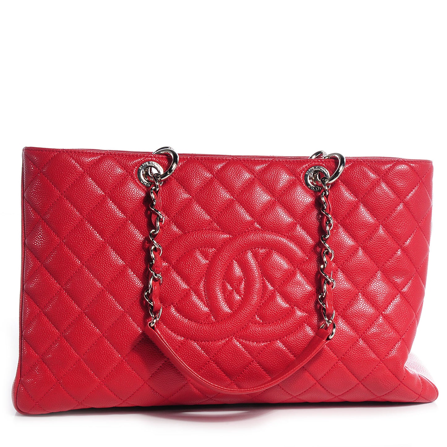 Caviar XL Grand Shopping Tote GST Red