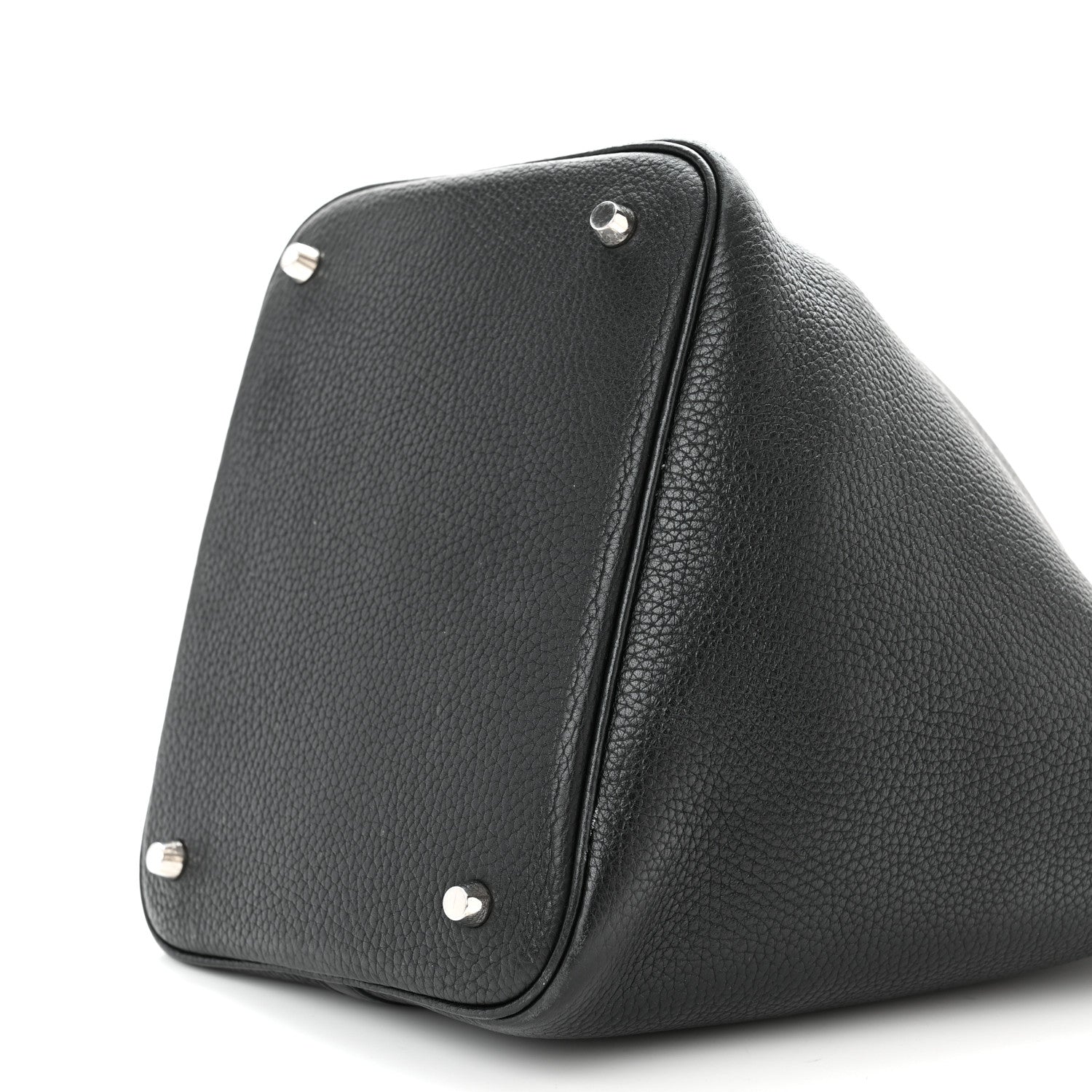 Hermes Taurillon Clemence Picotin Lock 22 MM Black 9 of 17