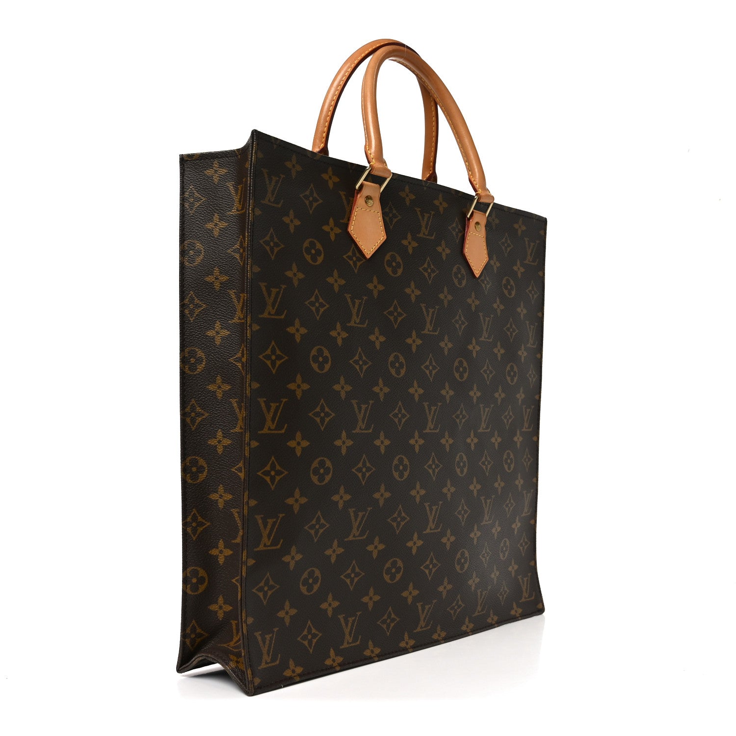 Louis Vuitton Monogram Sac Plat 3 of 9