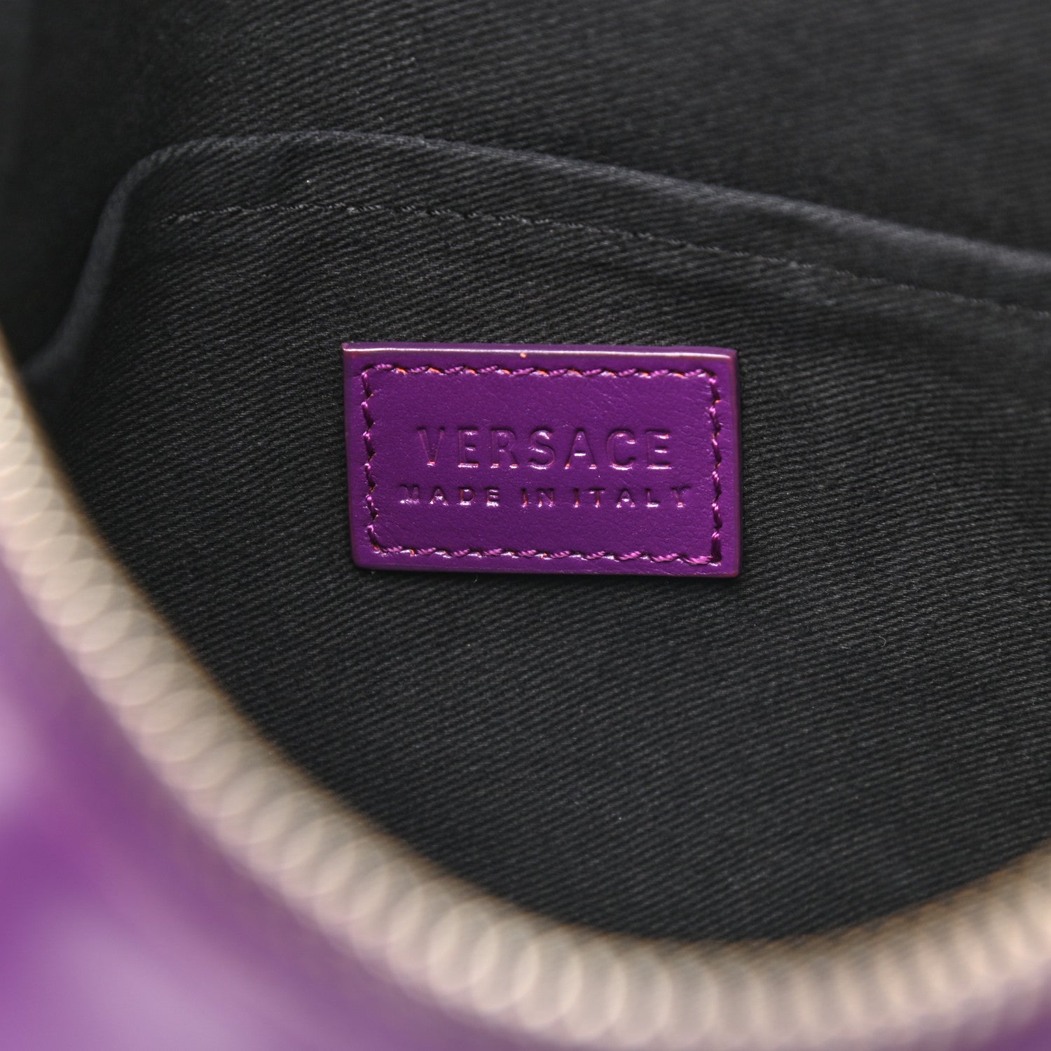 Versace Medusa Crossbody Purple 5 of 11