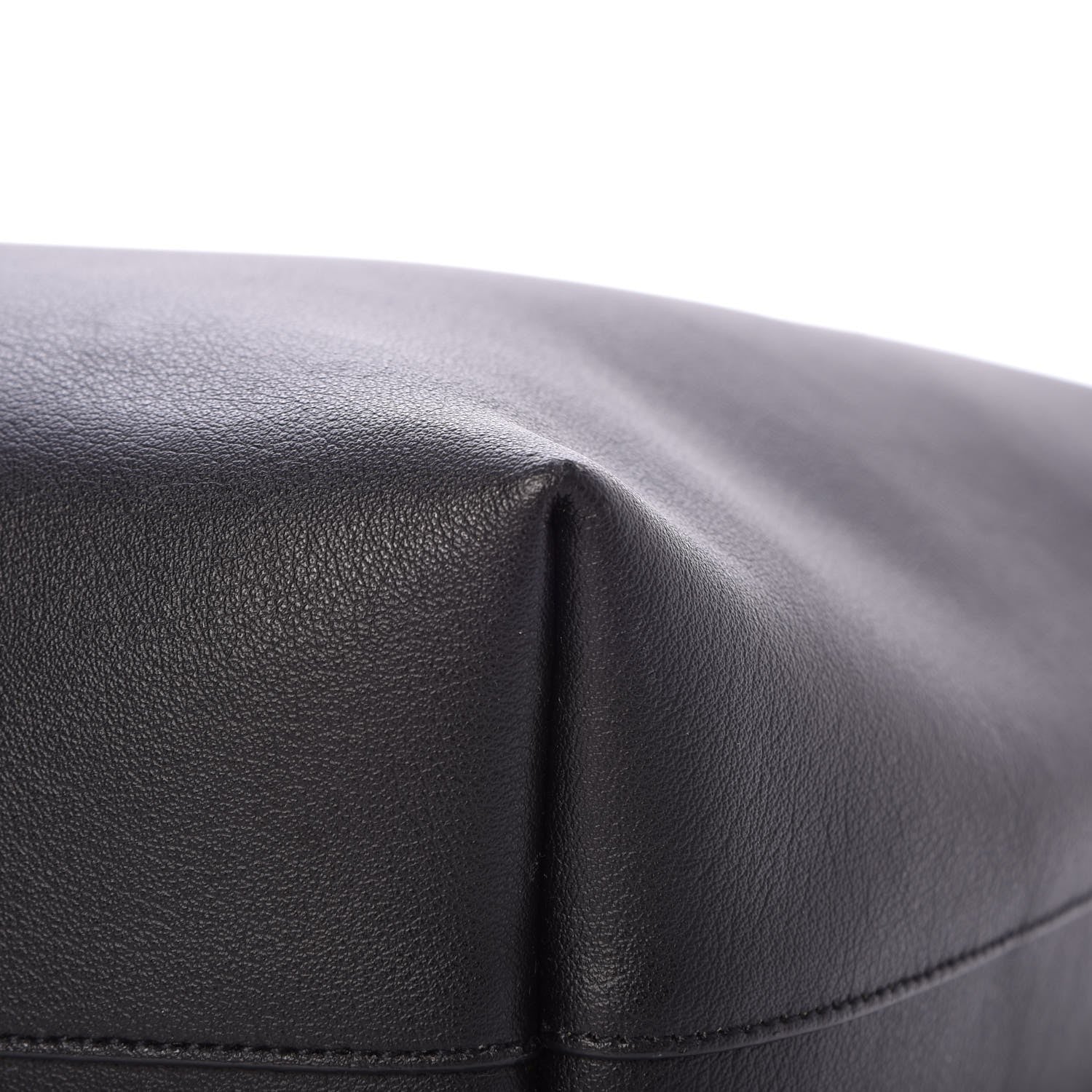 Saint Laurent Calfskin Large Shopping Tote Black 10 of 12