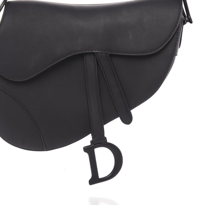 Christian Dior Ultra Matte Calfskin Saddle Bag Black 12 of 13