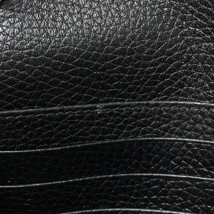 Gucci Pebbled Calfskin Soho Wallet On Chain Black 12 of 12