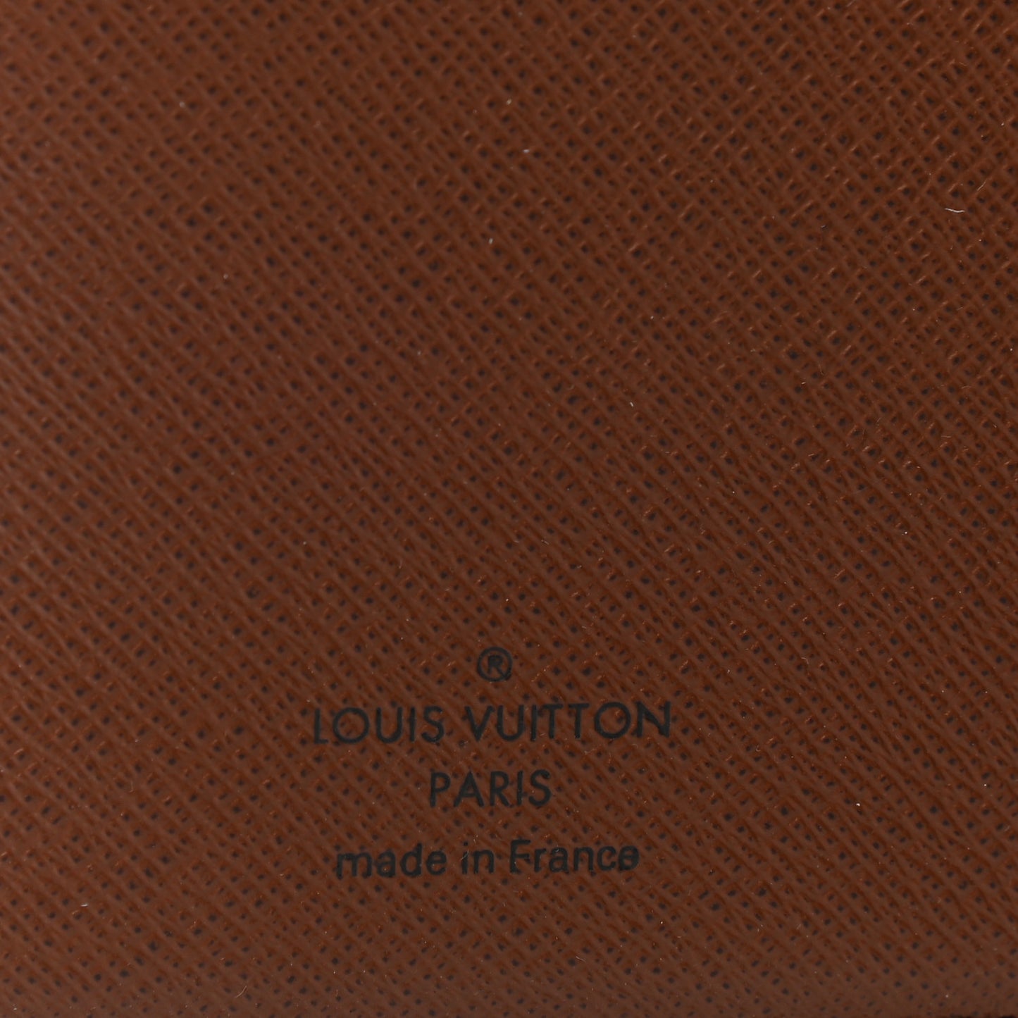 Monogram Pocket Agenda Cover