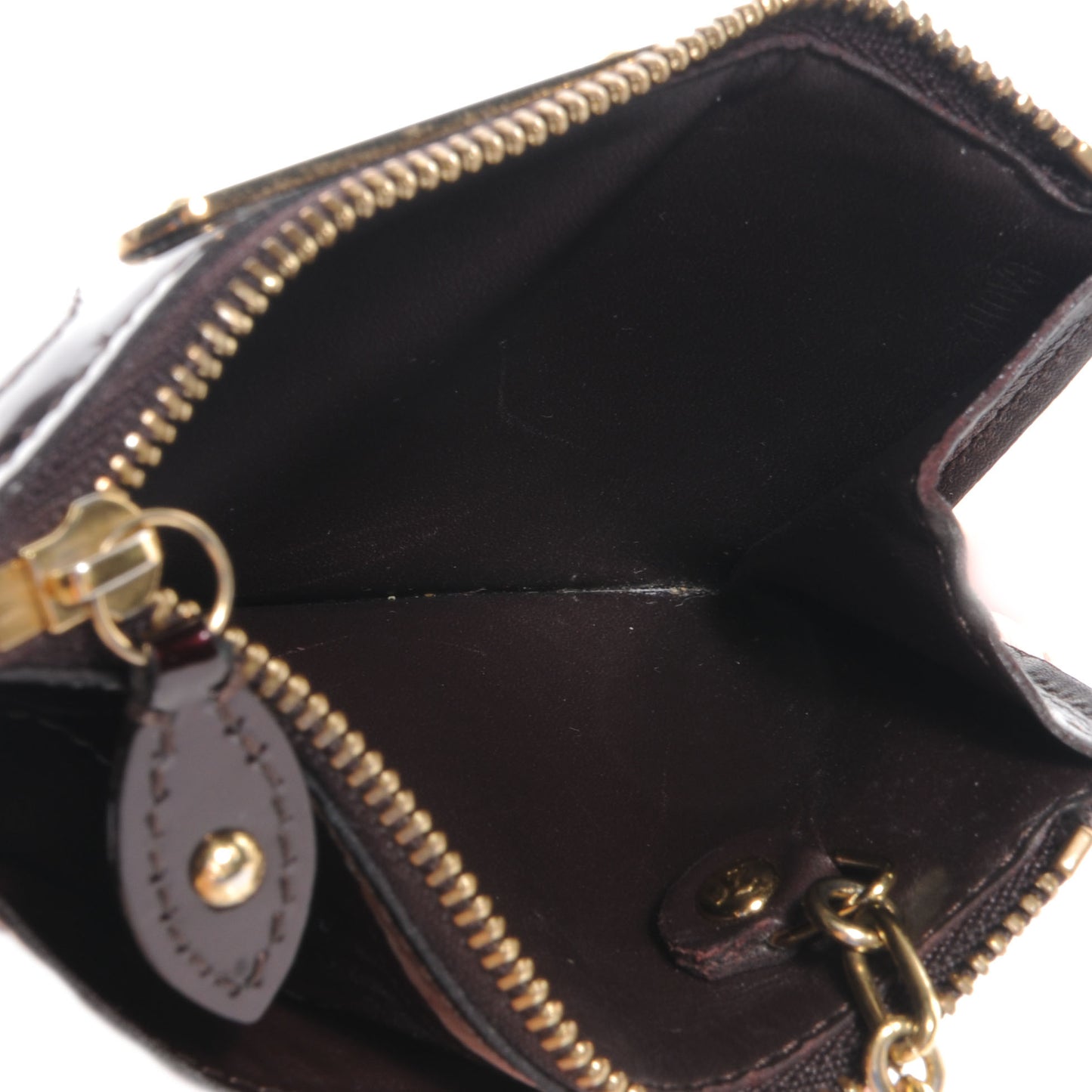 Vernis Key Pouch Amarante