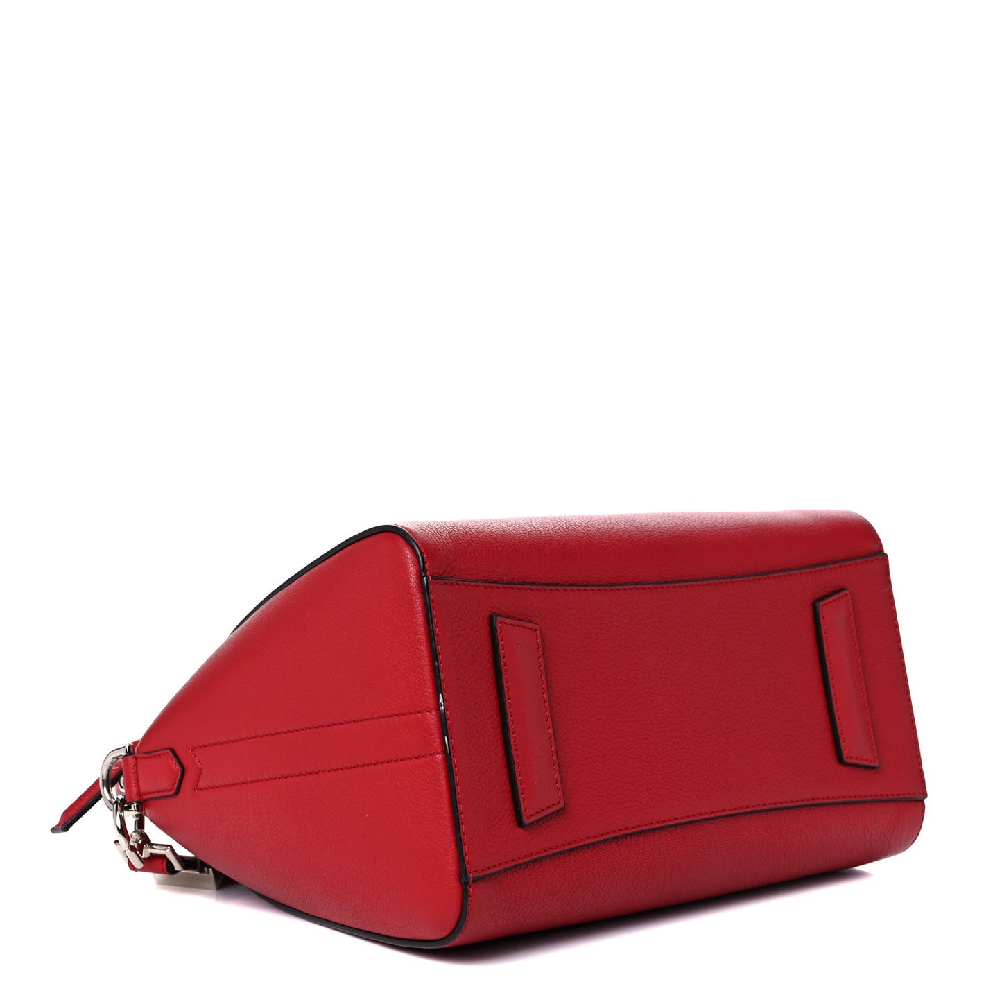 Sugar Goatskin Small Antigona Vermillon
