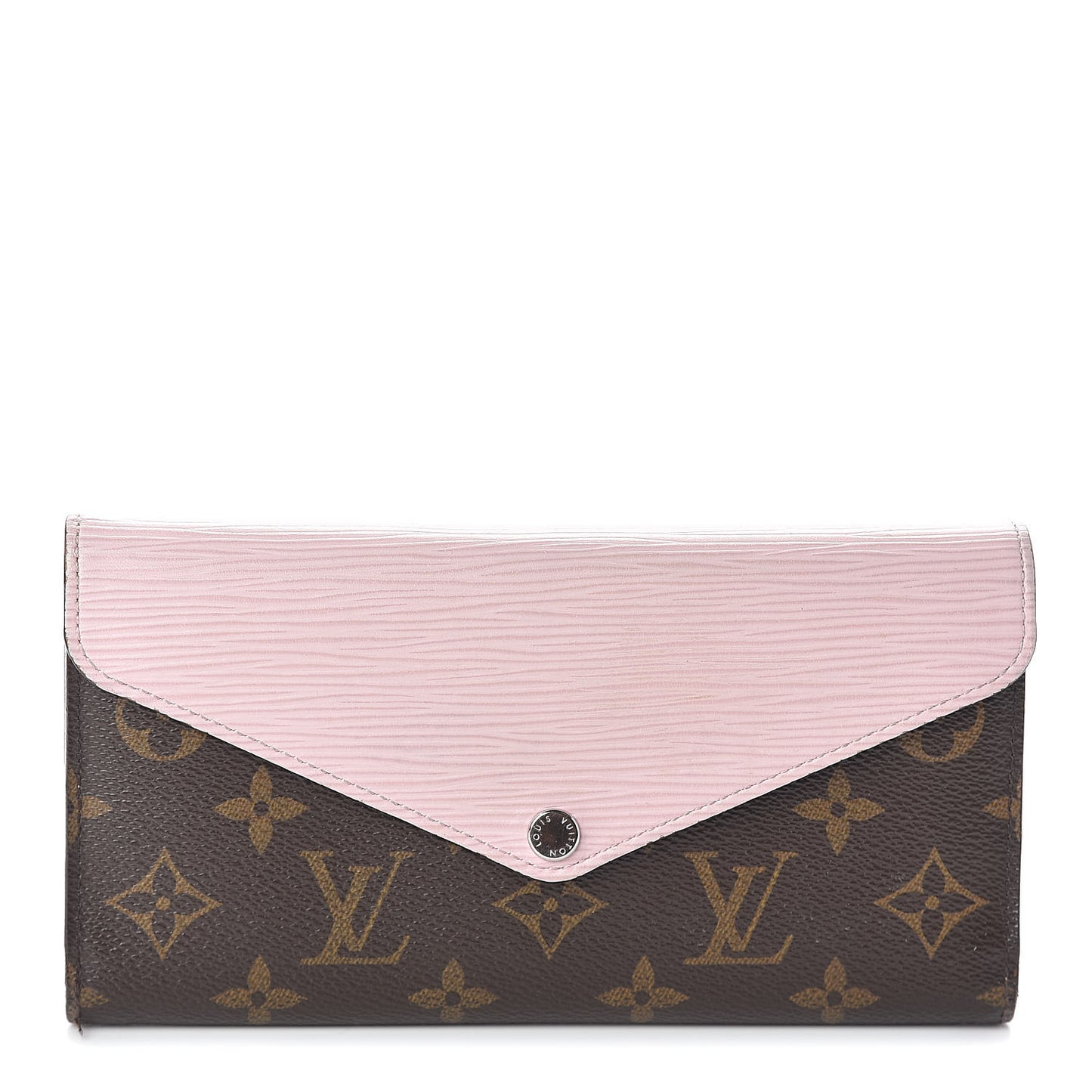 Monogram Epi Marie-Lou Long Wallet Rose Clair