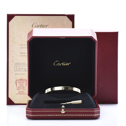 Cartier 18K Yellow Gold LOVE Bracelet 17 6 of 6