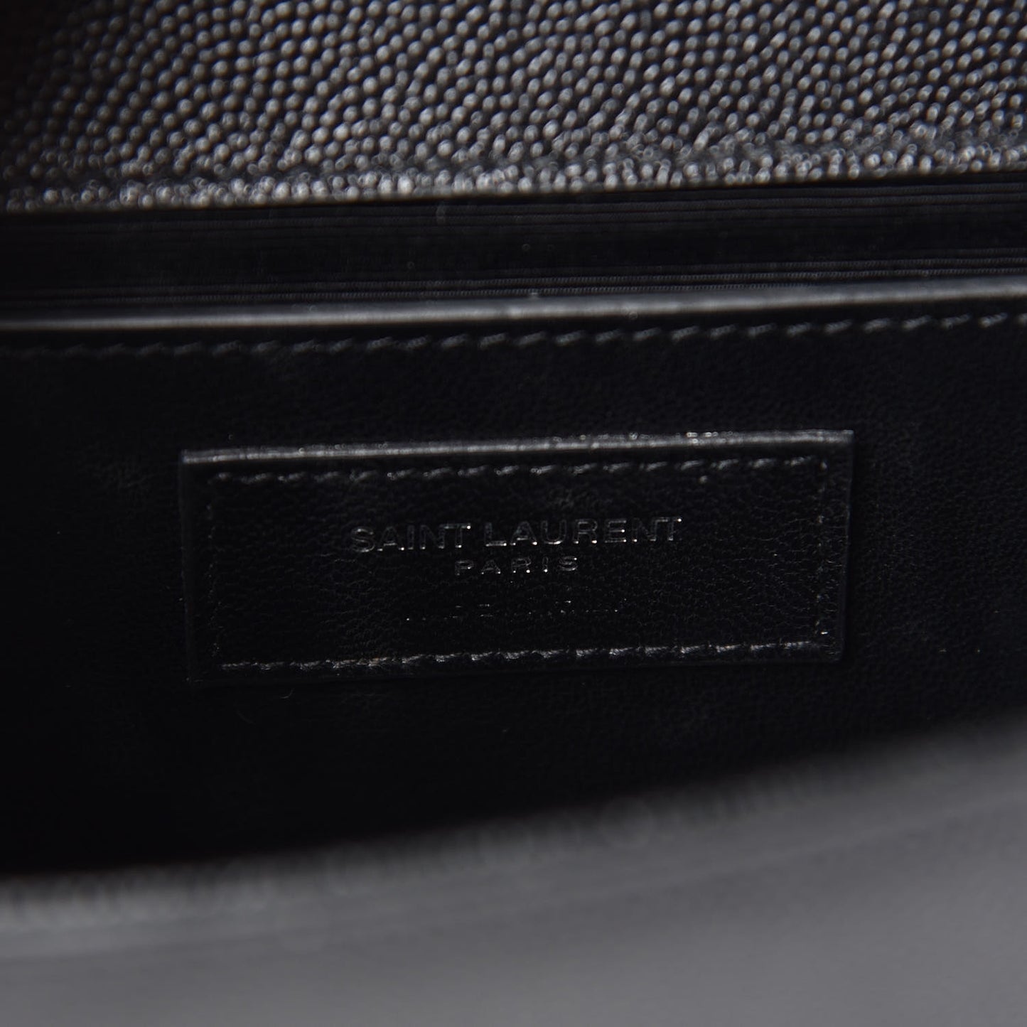 Grain De Poudre Small Monogram Kate Satchel Black