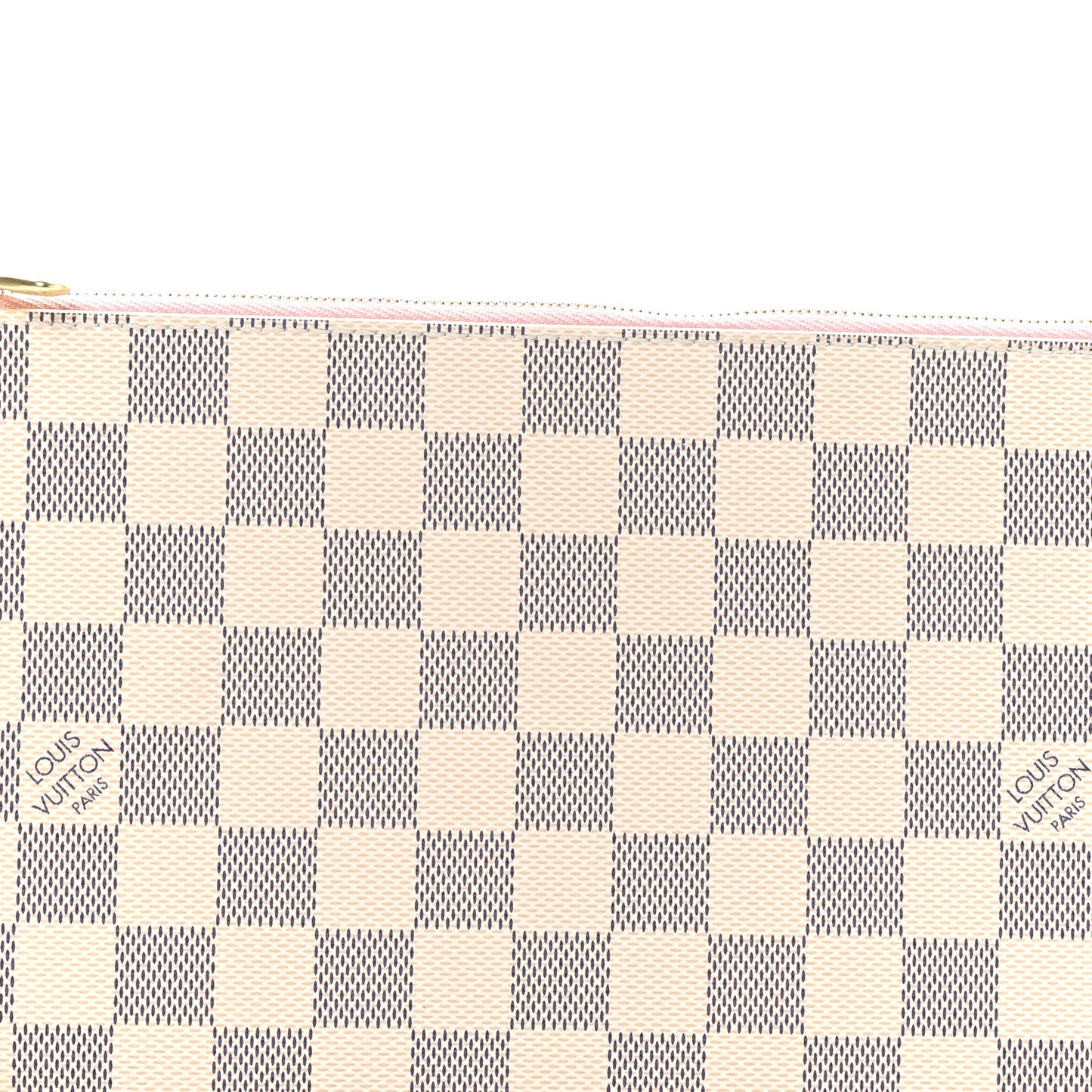 Damier Azur Neverfull MM GM Pochette Rose Ballerine