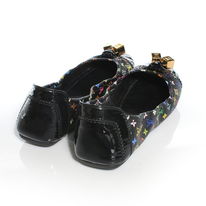 Louis Vuitton Monogram Multicolor LOVELY Ballet Flats Black 39 3 of 7