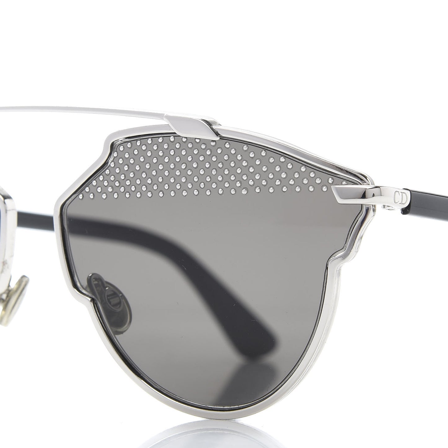 Studded So Real Sunglasses Black