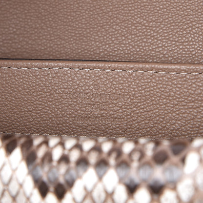 Louis Vuitton Cuir Ecume Python Very Chain Bag Taupe 7 of 8