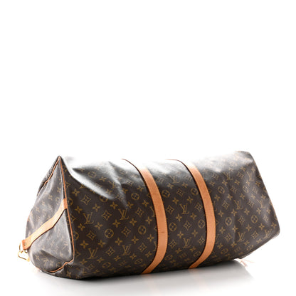 Louis Vuitton Monogram Keepall Bandouliere 55 3 of 42