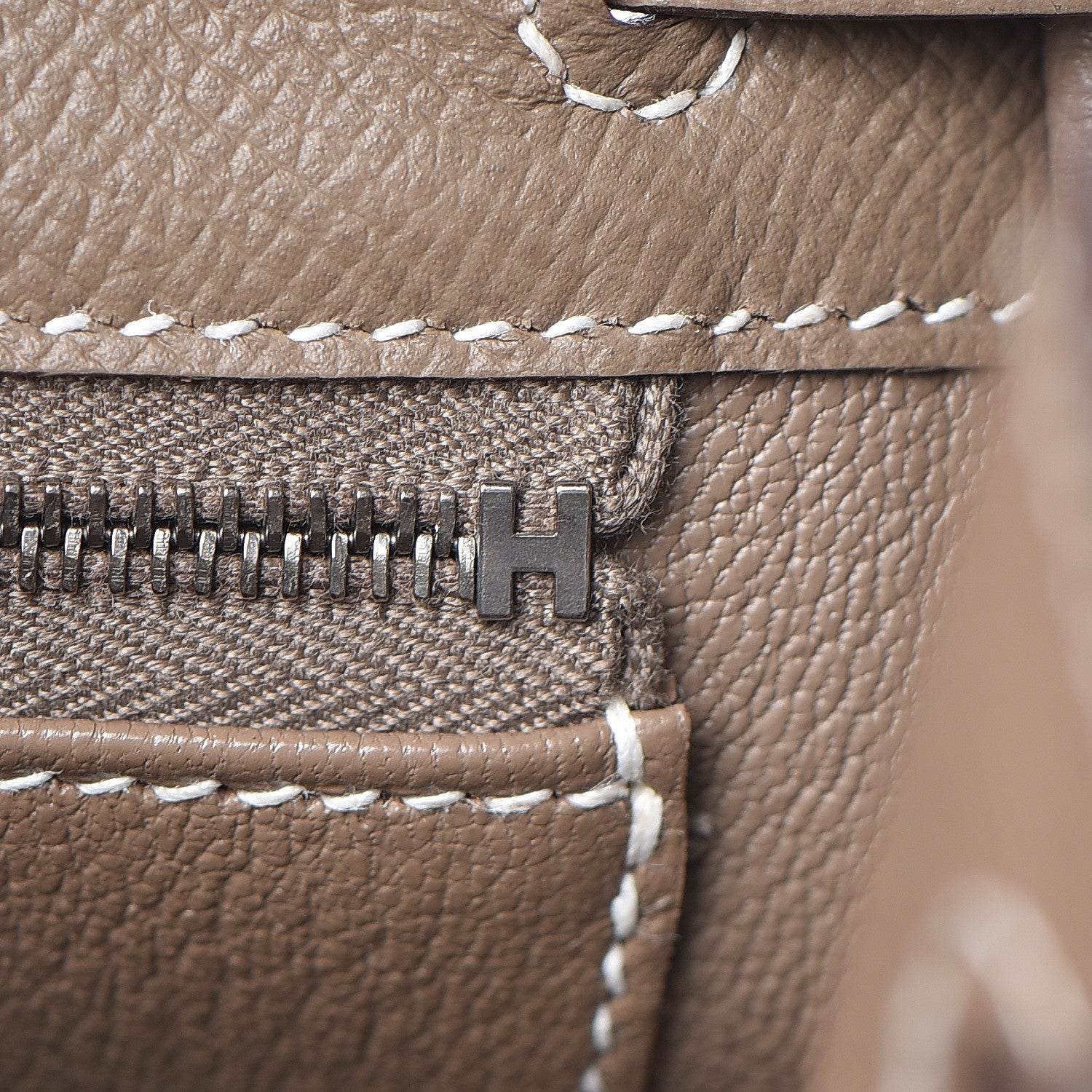 Hermes Epsom Kelly Sellier 32 Etoupe 10 of 40