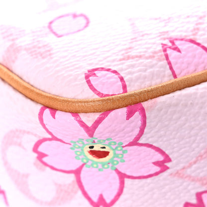 Louis Vuitton Monogram Cherry Blossom Pochette Accessories Pink 9 of 17