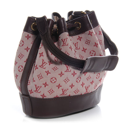 Louis Vuitton Mini Lin Monogram Noelie Cherry 3 of 8