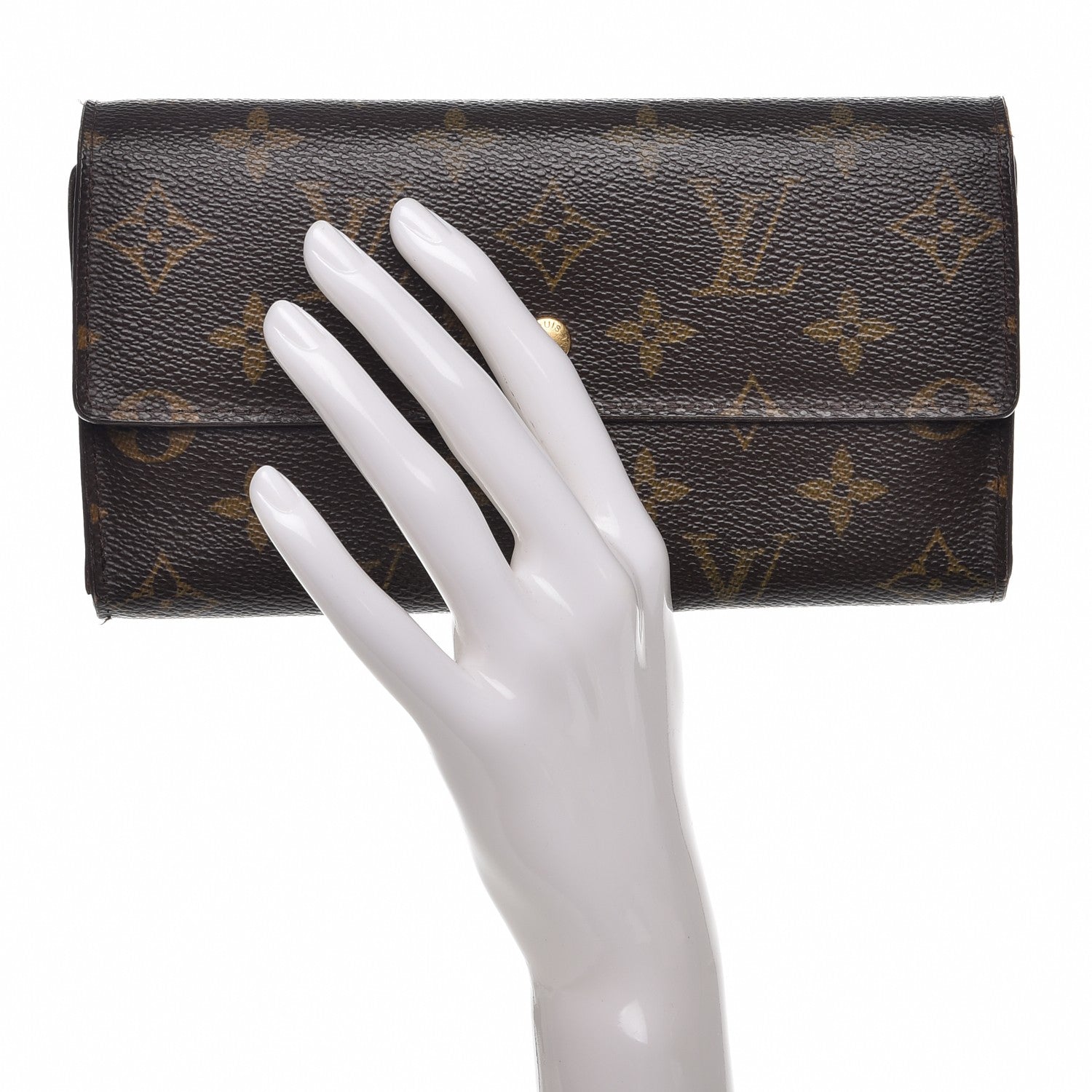Louis Vuitton Monogram Porte Tresor International Wallet 2 of 14
