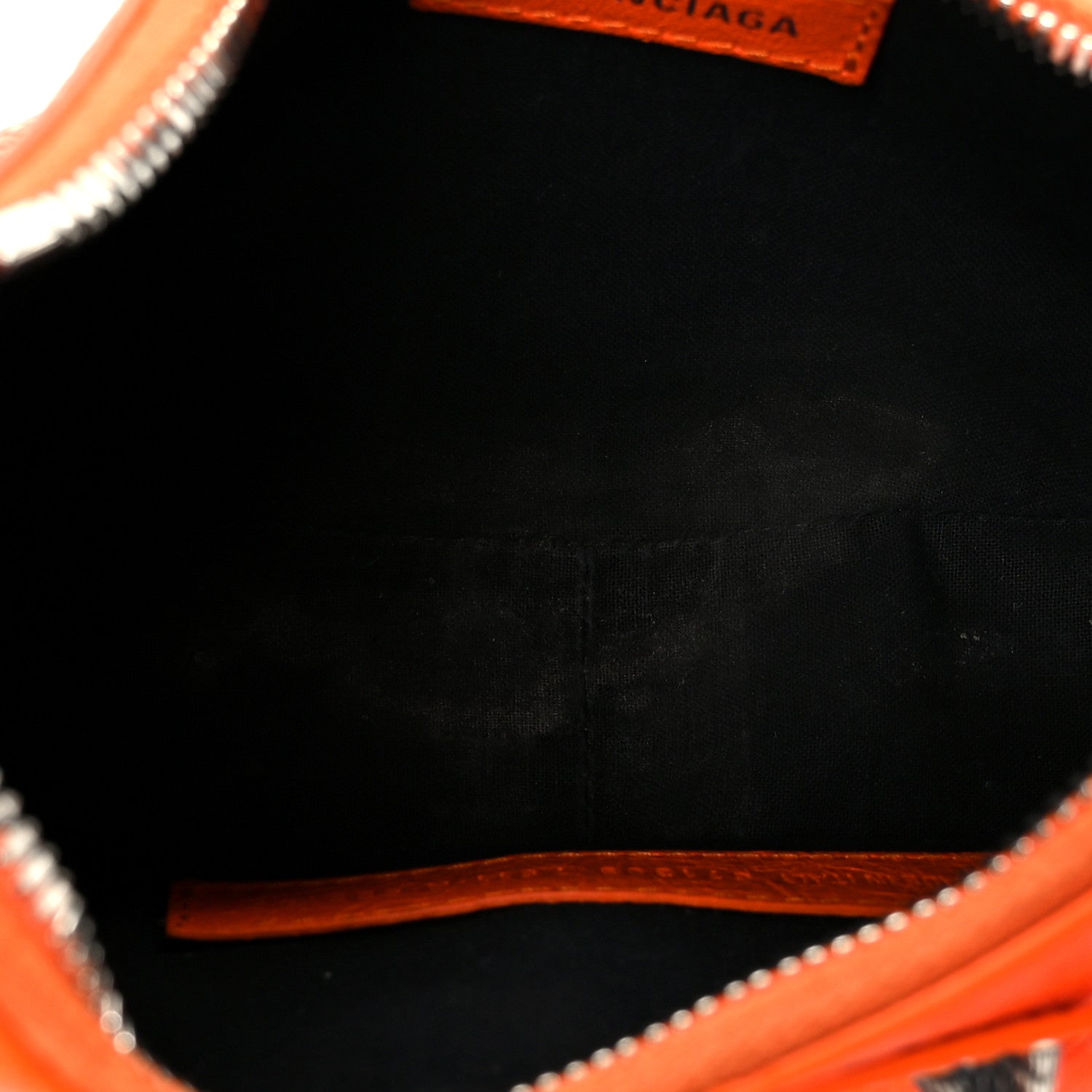 Balenciaga Agneau Arena Le Cagole Shoulder Bag XS Orange 6 of 12