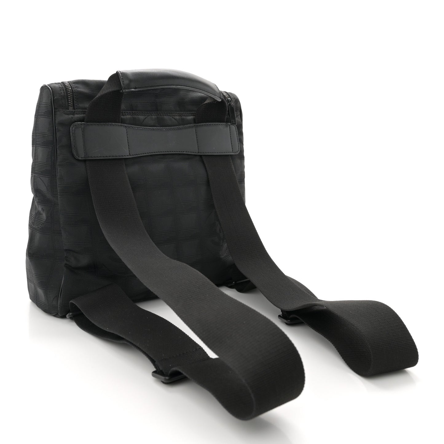 Nylon Travel Backpack Black
