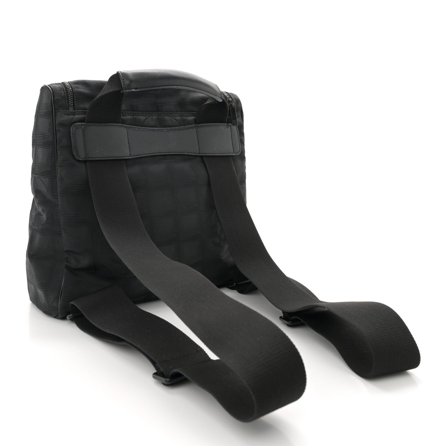 Chanel Nylon Travel Backpack Black 3 of 11