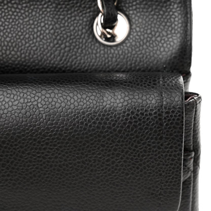 Chanel Caviar Quilted Medium Double Flap Black 12 of 12