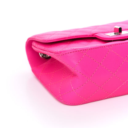 Chanel Goatskin Quilted 2.55 Reissue Mini Flap Fluorescent Pink 8 of 11