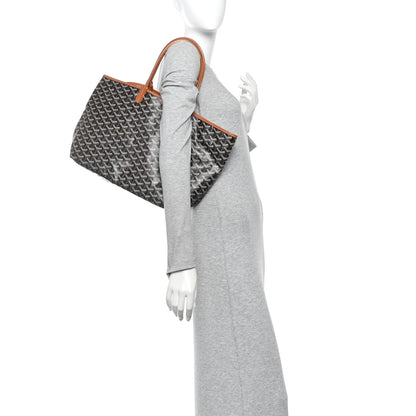 Goyard Goyardine Saint Louis PM Black Gold 2 of 11
