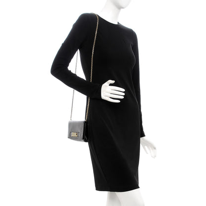 Christian Dior Calfskin J'adior Croisiere Chain Wallet Black 2 of 8