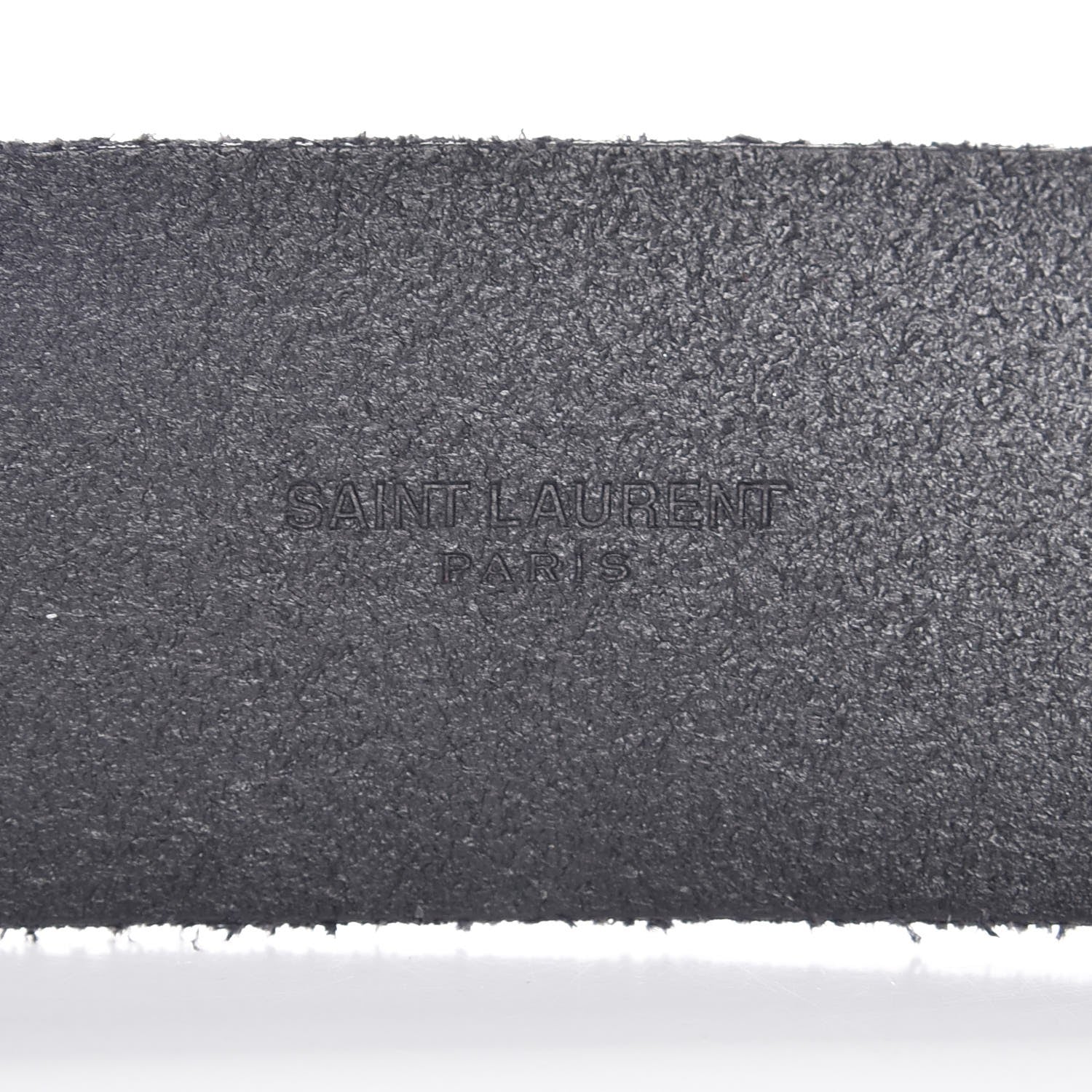 Saint Laurent Calfskin Monogram Serpent Belt 95 Black 4 of 9