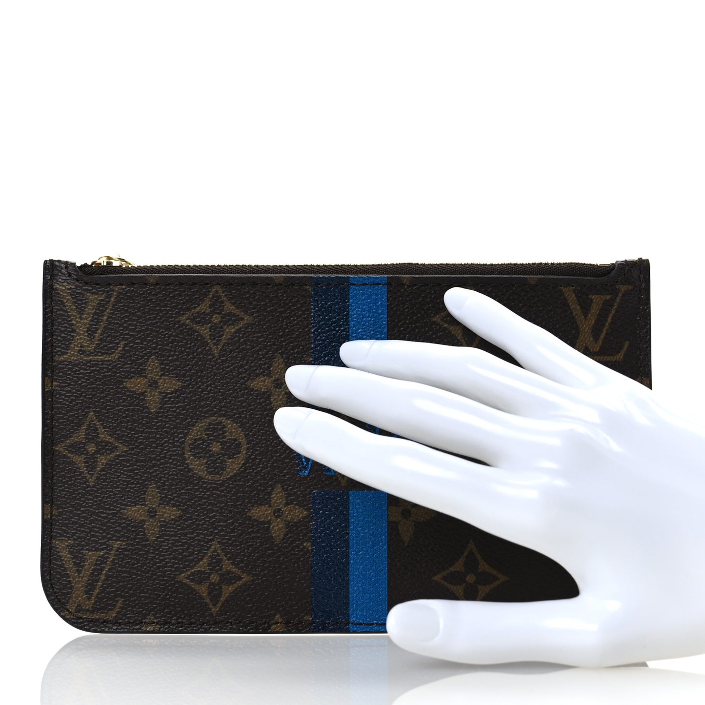Monogram My LV Heritage Neverfull PM Pochette Blue De France Bleu Marine
