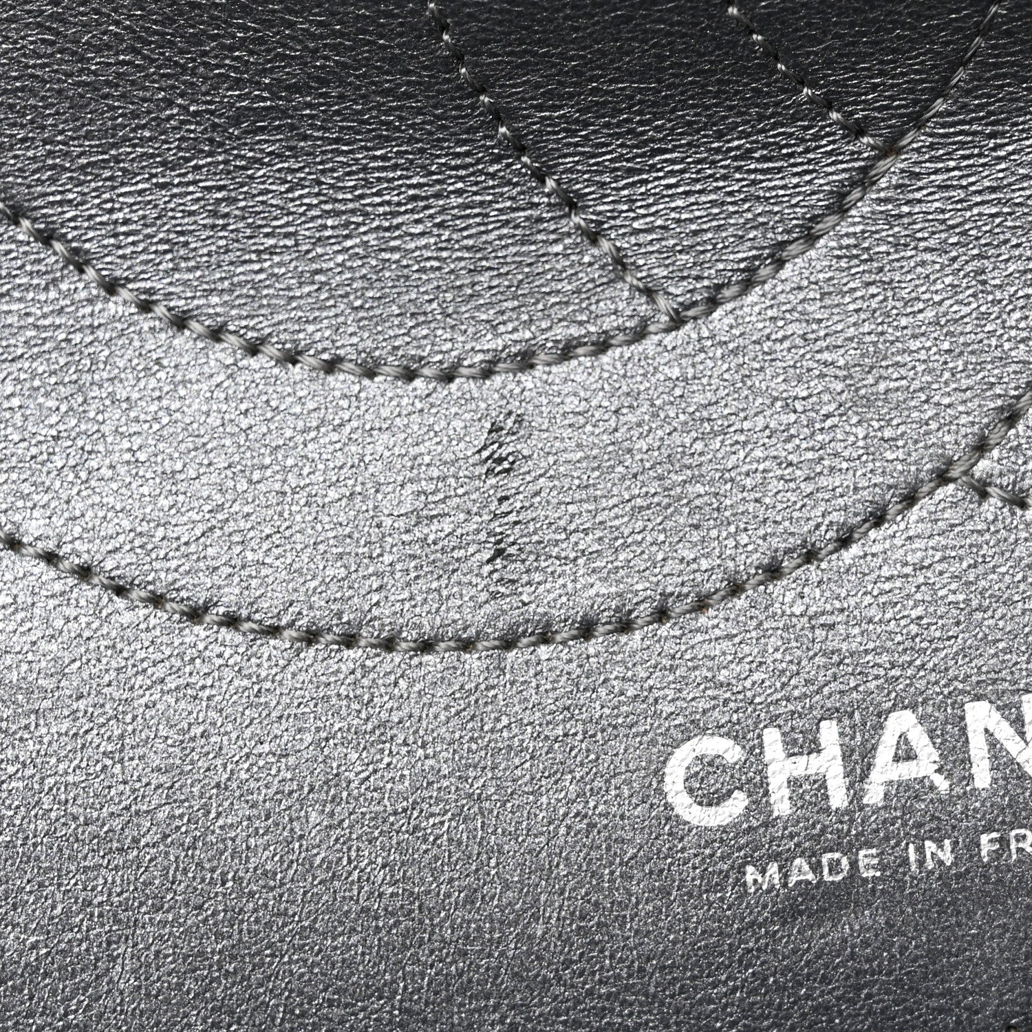 Chanel Metallic Aged Calfskin Quilted 2.55 Reissue 227 Flap Dark Silver 11 of 21