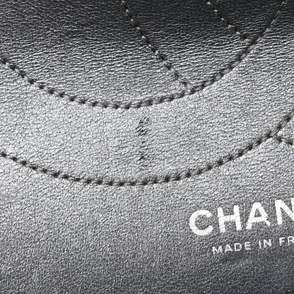 Chanel Metallic Aged Calfskin Quilted 2.55 Reissue 227 Flap Dark Silver 11 of 21