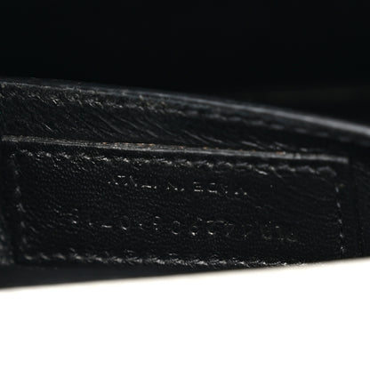 Saint Laurent Calfskin Bi-Color Medium Monogram Sunset Black Pearl White 7 of 13