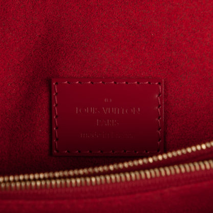 Louis Vuitton Damier Ebene Caissa Clutch Cherry 7 of 8