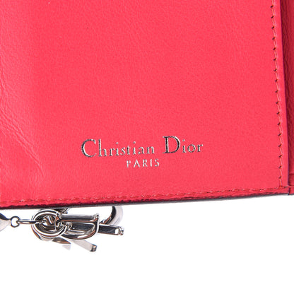 Christian Dior Bullcalf Diorissimo Medium Envelope Wallet Black 5 of 8