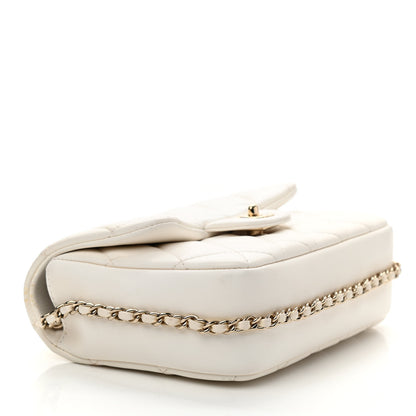 Chanel Lambskin Quilted Small My Precious Flap White 4 of 16