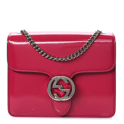 Gucci Shade Lux Calfskin Small Interlocking G Shoulder Bag Petunia 1 of 11