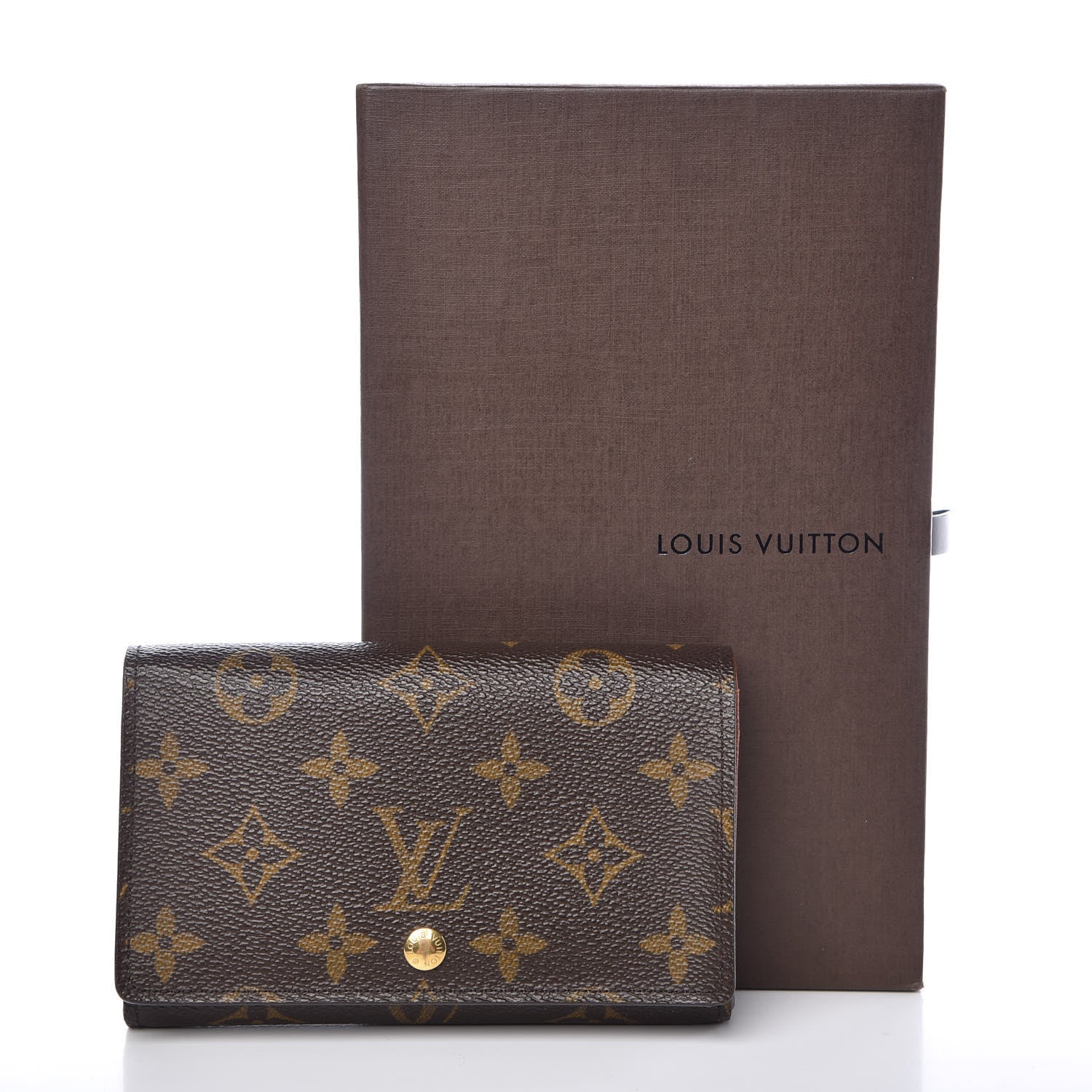 Louis Vuitton Monogram Porte-Monnaie Tresor Wallet 8 of 8
