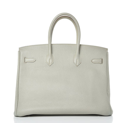 Hermes Togo Birkin 35 Gris Perle 4 of 34