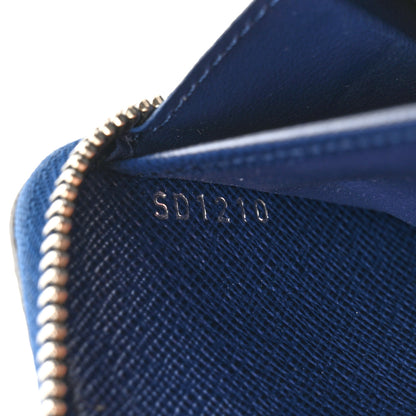 Louis Vuitton Monogram Escale Zippy Wallet Blue 7 of 12